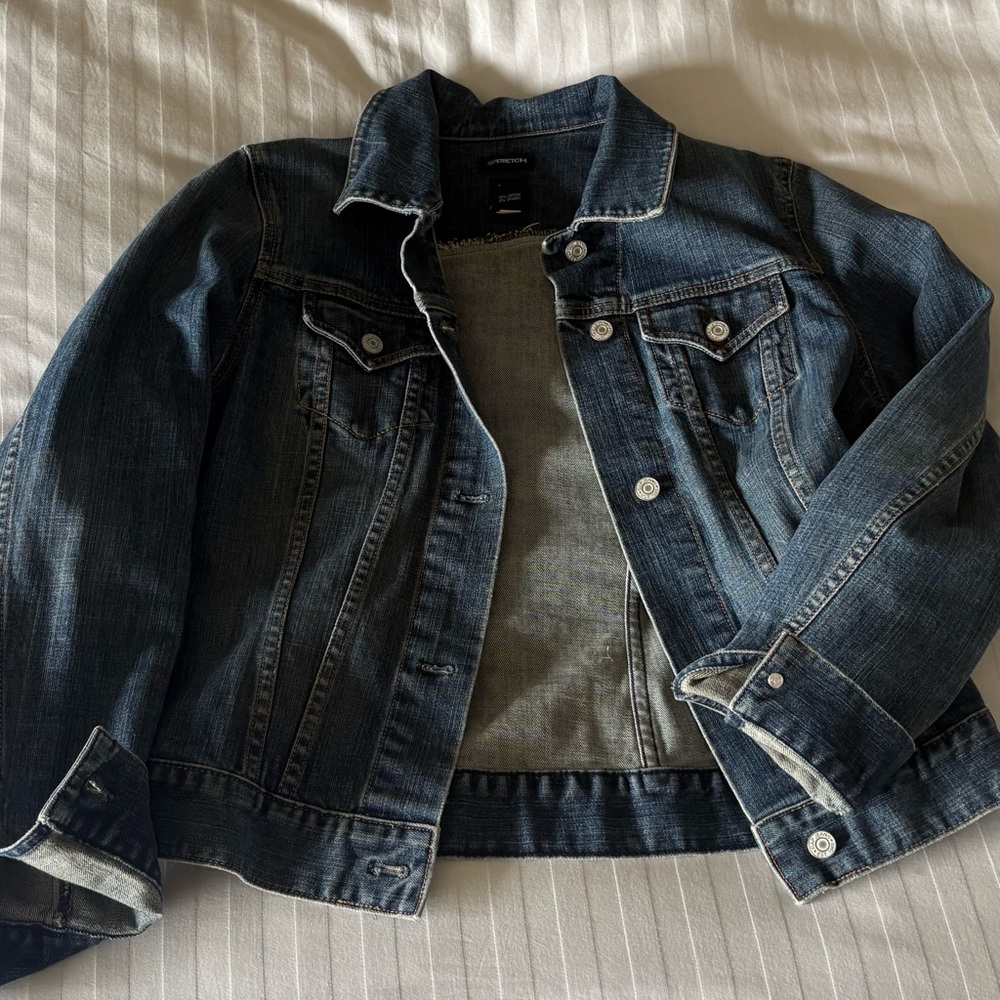 GAP Stretch Blue Denim Jacket